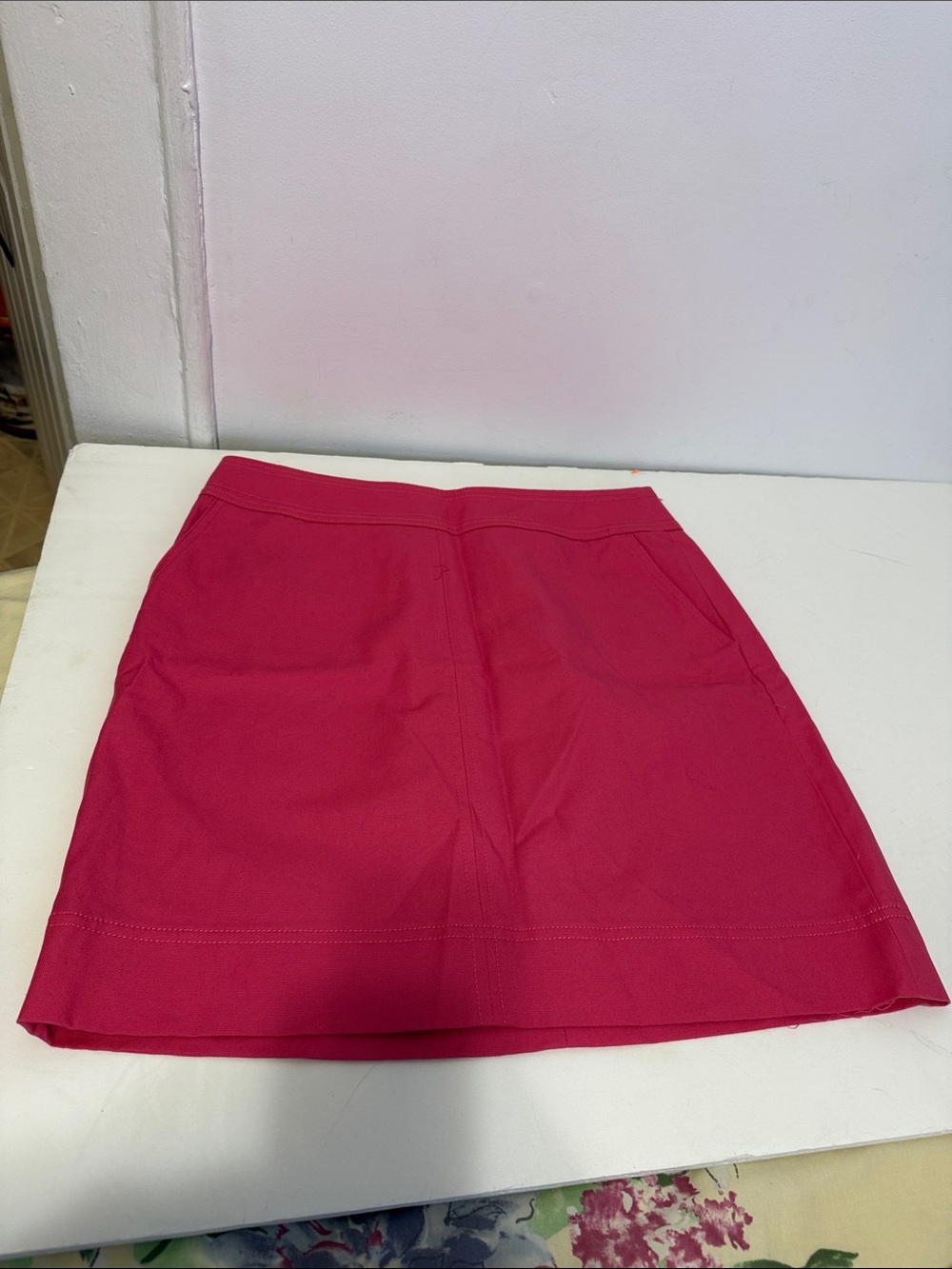 Talbots Fuchsia Mini Skirt